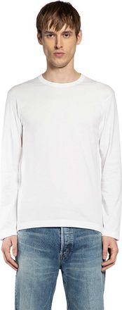 Comme Des Gar&ccedil;ons Cotton Jersey Long Sleeve T-Shirt