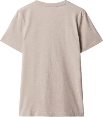 Maison Kitsun&eacute; Embroidered Fox Patch Cotton Jersey T-Shirt - Beige