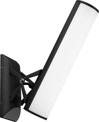 Globo Lighting Applique Da Esterno A Led Alu Trama Terrazza Facciata Grigio Chiaro Orientabile Globo 34185