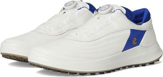 Ecco Core BOA Waterproof Golf Shoe Mens Golf Shoes White/Virtual : EU 44 (US Mens 10-10.5) D - Medium, Leather