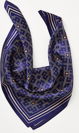 Elegancia Tropical Hats Royal Labyrinth Silk Scarf
