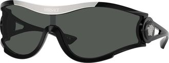 Versace VE4475 GB1/87 Mens Sunglasses Black Size 142