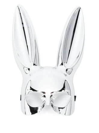 Maison Close mirror bunny mask - unisex - Acrylonitrile Butadiene Styrene (ABS) - One Size - Silver