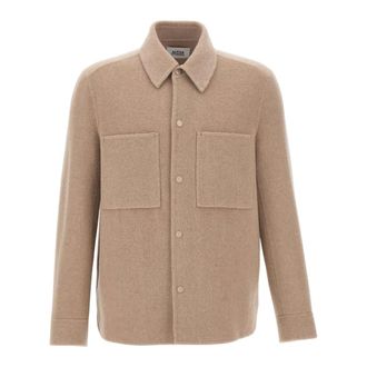 Alpha Studio Overshirt - Jackets - Hombre - Beige - 2XL