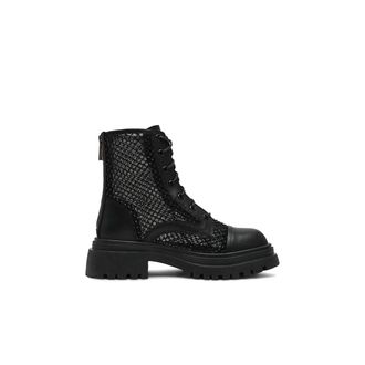 Steve Madden Womens Leather Ripcord Mr 00 E Boots - Black - Size UK 6