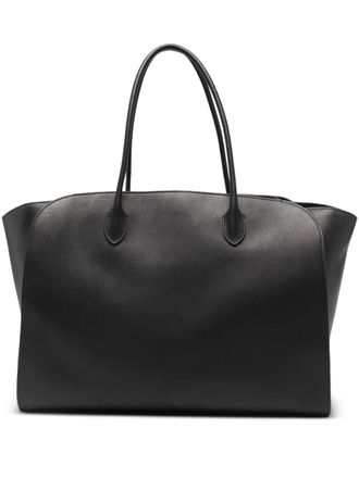 The Row Marlo 17 top handle tote bag - Black