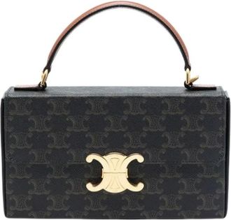 Celine Pre-owned Handbags, female, Brown, Size: ONE SIZE Pre-owned Satchel