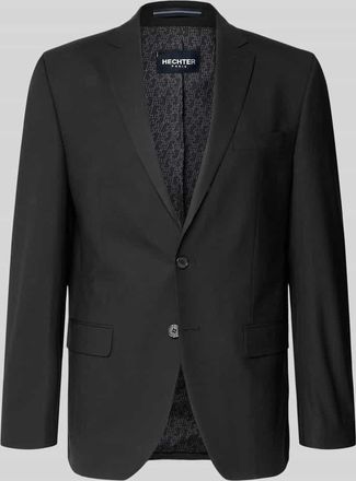 Daniel Hechter Regular Fit 2-Knopf-Sakko Mit Woll-Anteil Modell Modern in Black, Größe 27