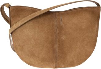 Jil Sander Borsa a spalla in camoscio Foro - - Bags - Uomo - Marrone - ONE SIZE
