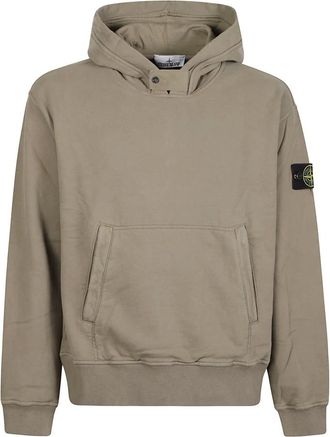 Stone Island Hoodies & sweatvesten, Heren, Beige, L, Sweatshirt