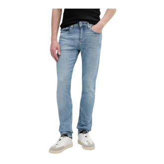 Calvin Klein Hombre, Vaqueros, Azul, Talla: W30 L32