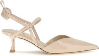 Fendi Beige Slingback Pumps