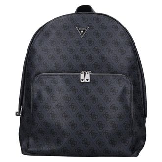 Guess Milano 4G Logo Rugzak - Heren - Tassen - Grijs - Maat: ONE Size Zijde