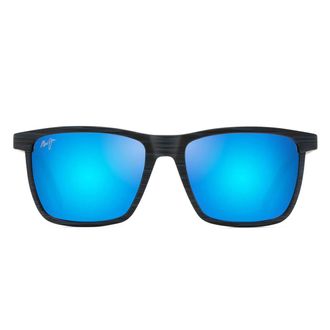 Maui Jim Sunglasses One Way B875 03 Black/Blue Unisex Polarized
