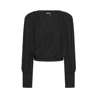 Rotate ROTATE Birger Christensen, Blouses, female, Black, Size: 2XS Bluse Rotate