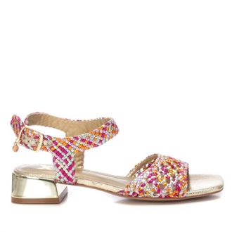 Xti Womens Low Heel Sandals In Fuchsia