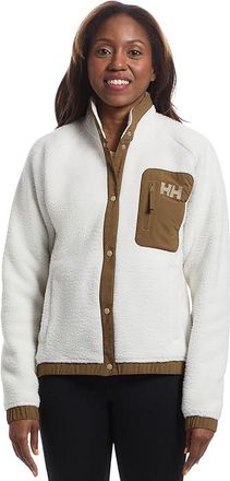 Helly Hansen Imperial Pile Snap Womens Sweater White 1 : MD, Polyamide