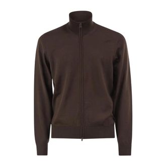 HUGO BOSS C&aacute;rdigan H-Balonso-L - Knitwear - Hombre - Marr&oacute;n - 2XL