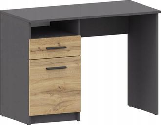 OEM Mueble Escritorio Bodo Dsp 100cm Antracitas-wotan Estante Cajonera Ufc