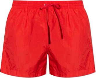 Maison Margiela Swim Shorts - Heren - Strandmode - Rood - XS - Polyester - Badmode