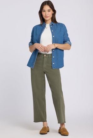 NYDJ Alyssa Ontspannen Cropped Jeans