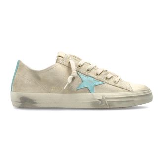 Golden Goose V-Star 2 Sneakers - Heren - Schoenen - Beige - Maat: 45 EU Leer