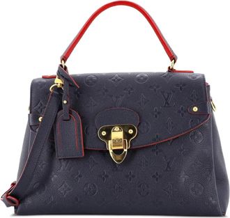 Louis Vuitton Georges Handbag Monogram Empreinte Leather MM satchel - Blauw