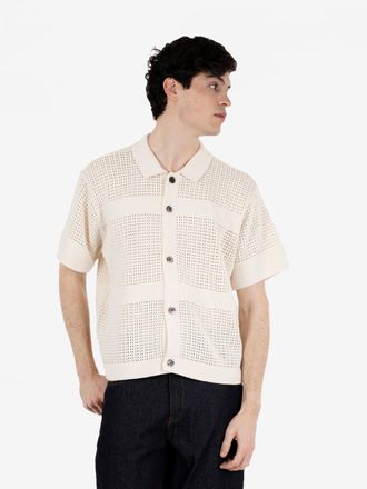 Obey Zach sweater shirt unbleached