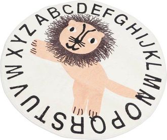 OEM Alfombra Redonda Con Dise&ntilde;o De Animales, Antideslizante, Con Dibujos Animados, Para Ni&ntilde;os, Ideal Para La Sala De Lactancia (tipo A)