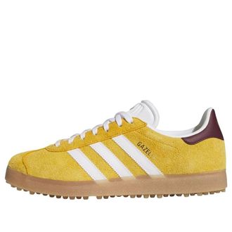 adidas Gazelle Golf Victory Gold Cloud White Maroon KJ8220