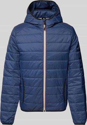 Ecoalf Steppjacke mit Kapuze Modell ATLANTICOALF in Marine, Gr&ouml;&szlig;e XL