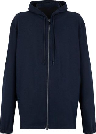 HUGO BOSS Heren, Sweatshirts & Hoodies, Blauw, Maat: 4XL Viscose