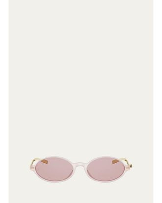 Dior Bow R2I 53MM Oval Sunglasses