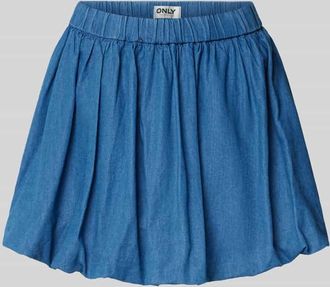 Only Ausgestellter Ballonrock aus Baumwoll-Mix Modell BEA in Jeansblau, Gr&ouml;&szlig;e XL