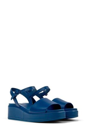 Camper Misia Platform Sandal in Navy at Nordstrom, Size 40