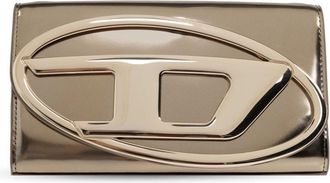 Diesel Wallet on 1DR Belt - Dames - Portefeuilles - Geel - ONE Size - Polyester - Accessoires