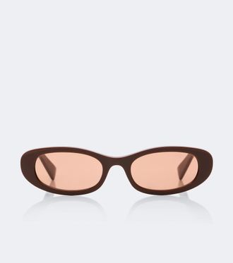 Miu Miu Signature oval sunglasses