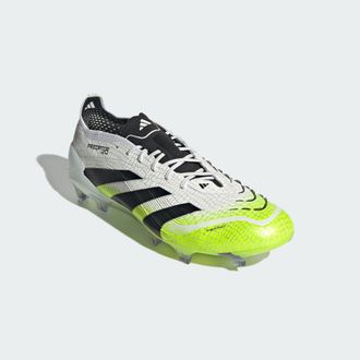 adidas adidas Performance Unisex Predator Elite Firm Ground Boots - White/Multicolour - Size UK 5.5