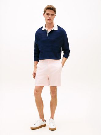 Tommy Hilfiger Mens Regular Fit 7 Comfort Waist Tommy Short - Pink - 29