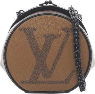 Louis Vuitton Pre-owned Boucicaut Monogram Giant Reverse Borsa a Spalla - - Pre-owned - Donna - Marrone - ONE SIZE