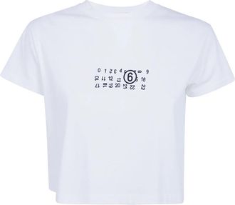 Maison Margiela T-Shirts - Dames - T-shirts - Wit - XS - Tops