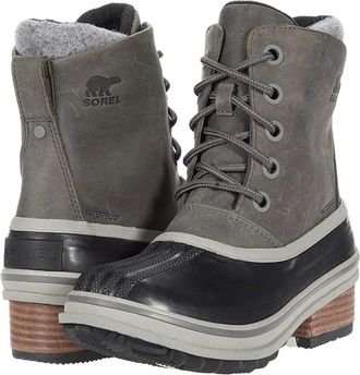 Sorel Slimpack III Lace NL3810-052 Duck Boots Womens Quarry Waterproof FD1338