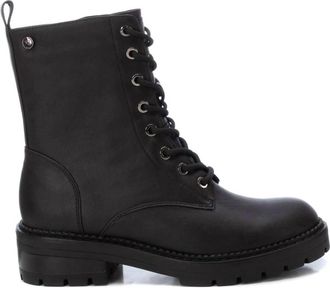 Xti Womens Combat Booties In Black