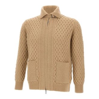 Paolo Pecora Hombre, Jerseys, Beige, Talla: M