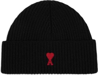 Ami ADC Baseball Cap - unisex - Hoeden - Zwart - ONE Size - Katoen - Accessoires
