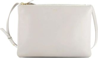 Celine Trio Leather Large crossbody bag - Grijs