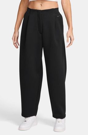 Nike Sportswear Fleece Trouser Pants in 010 Black/anthra at Nordstrom, Size Xx-Large