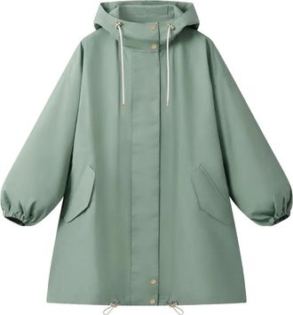 Mackintosh Parka Skye con cappuccio - Verde