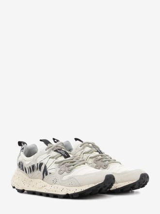 Flower Mountain Yamano 3 suede e nylon off white / black