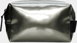 Rains Wash Bag Small - Raven 150 - Silver - Size: ONE size